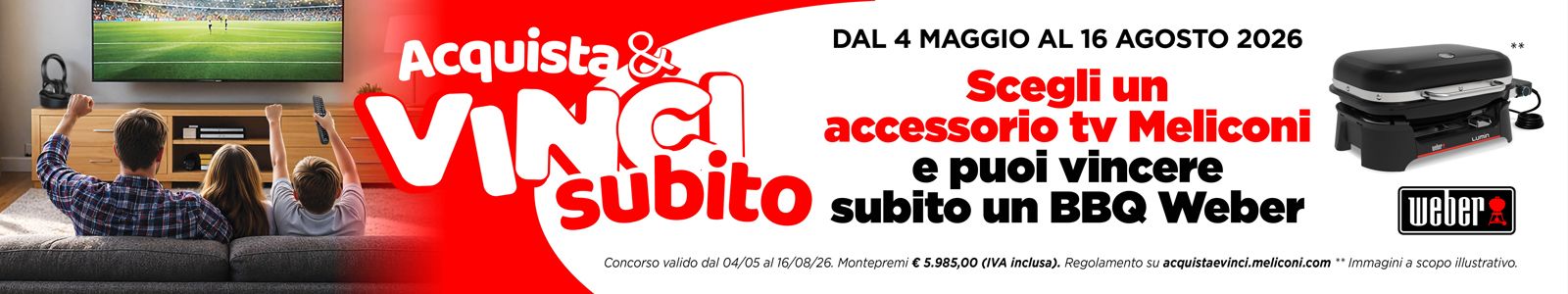 Banner Acquista e Vinci 2026 desktop