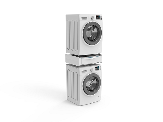 Meliconi The Tower Kit 2 en 1 para hacer torre lavadora-secadora y poder  moverla. Incluye dos productos: 1 Torre Style L60 y 1 base Wash Pro.  Fabricado en Italia, blanco. : : Grandes electrodomésticos