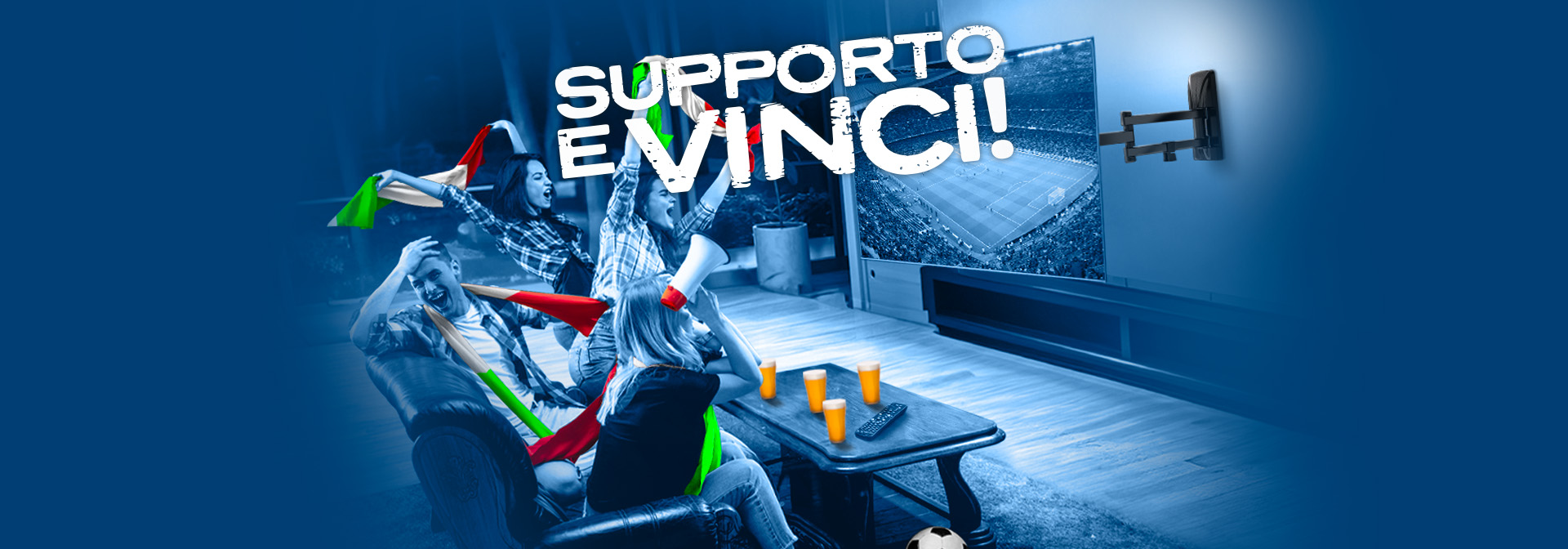 Supporto e Vinci!